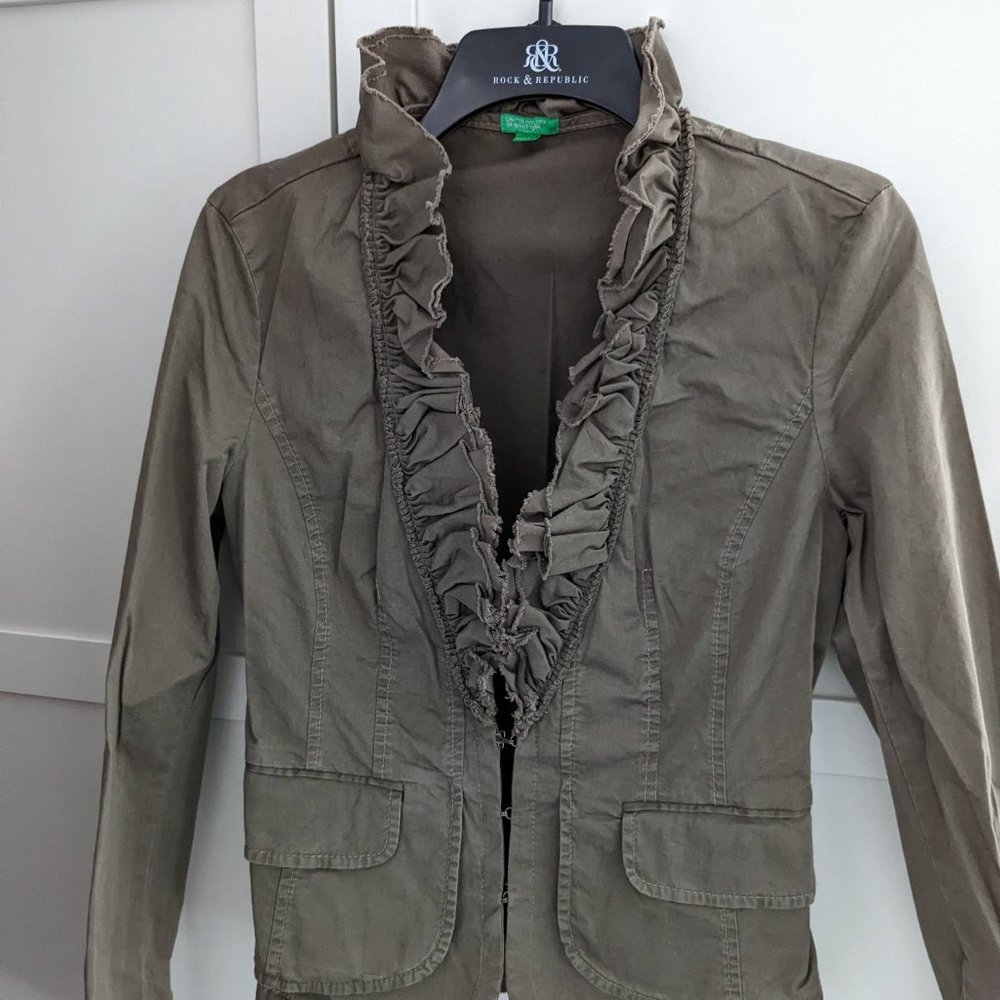 Gorgeous Ruffle Jacket - Picture 2 of 5